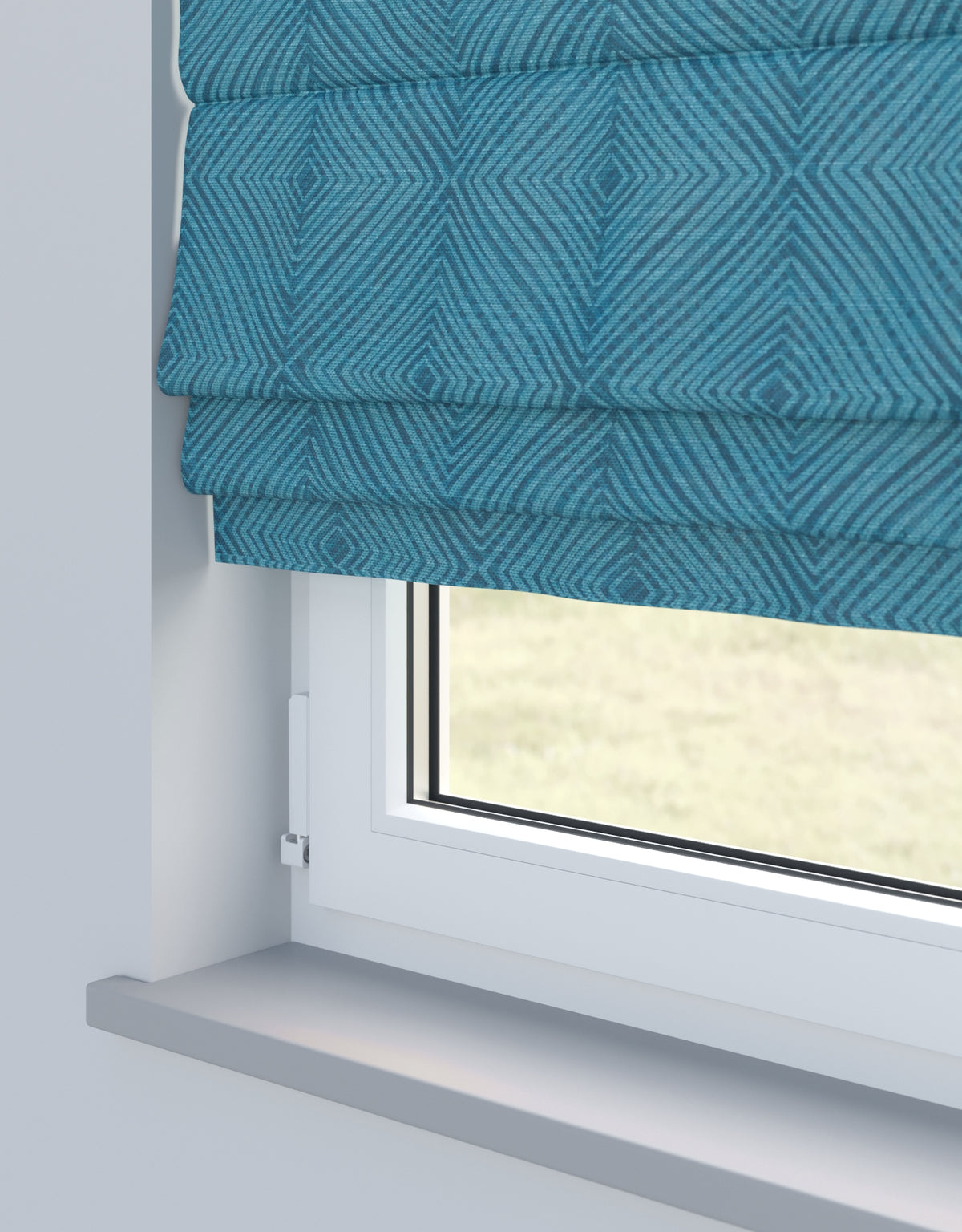 Arena Mayari Peacock Roman Blind