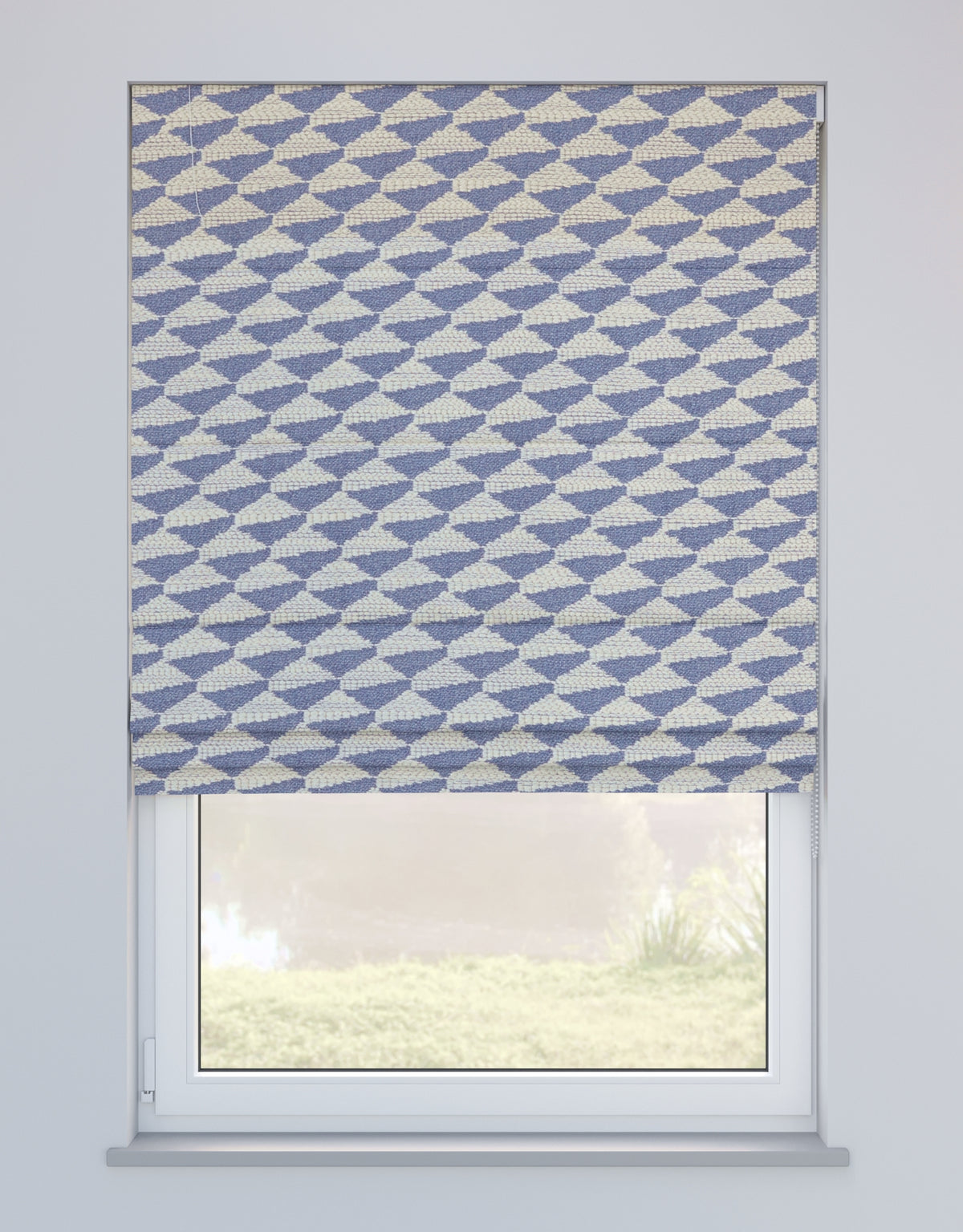 Arena Mode Blueberry Roman Blind