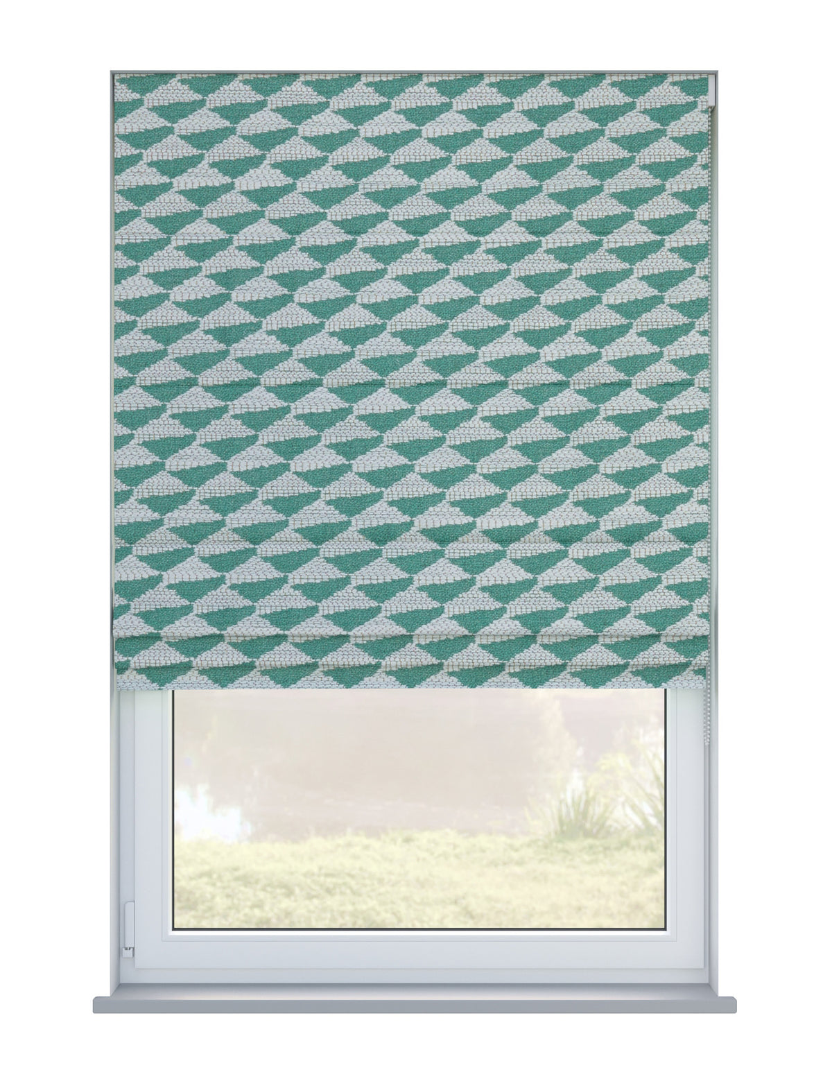 Arena Mode Pine Roman Blind