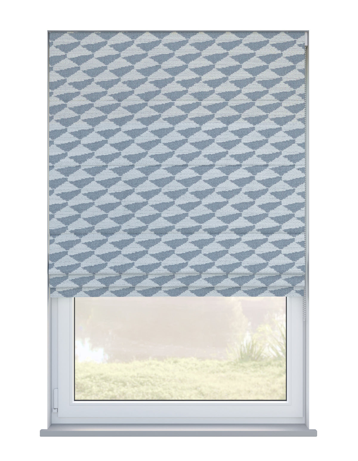 Arena Mode Silver Roman Blind