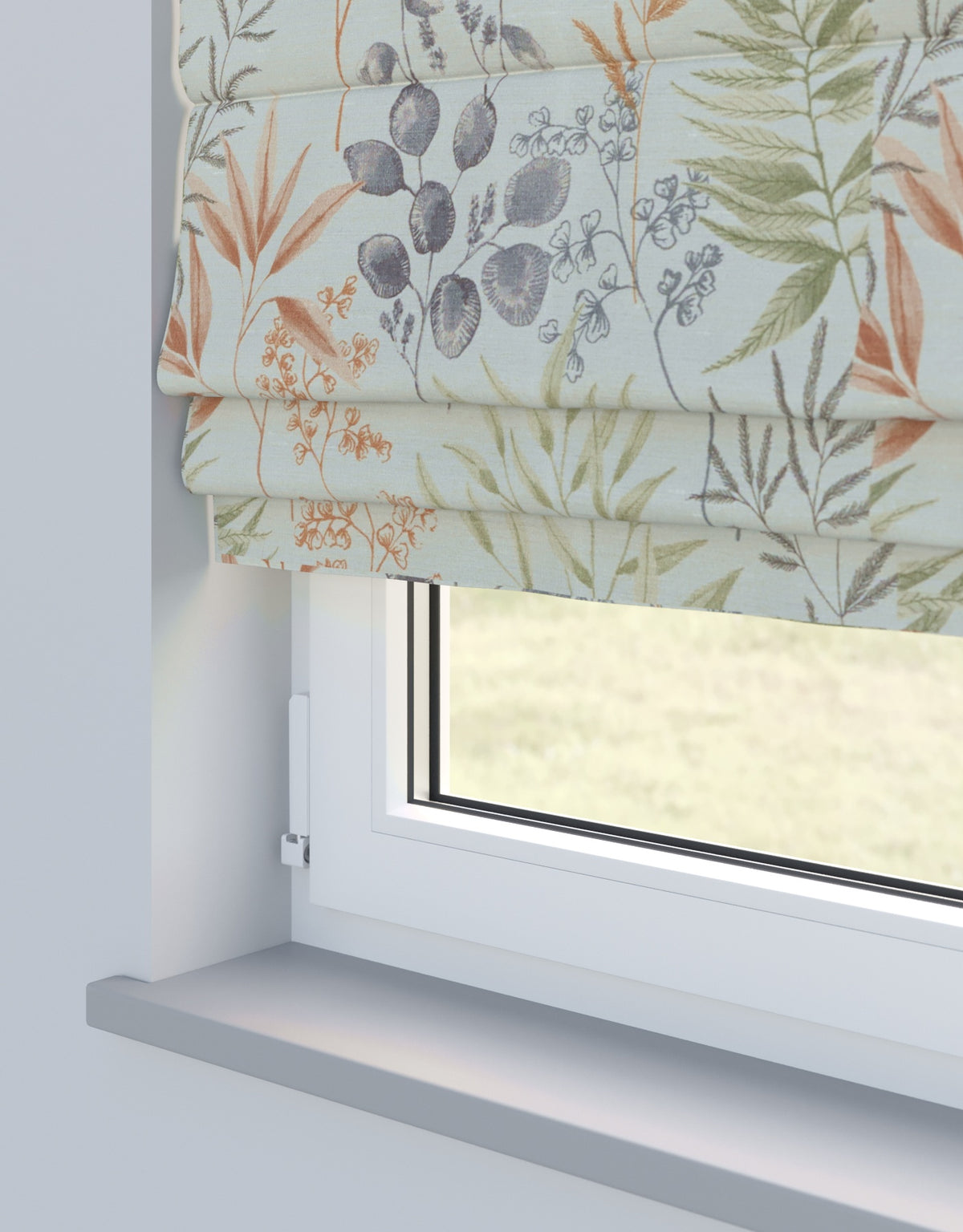 Arena Quinta Cinnamon Roman Blind