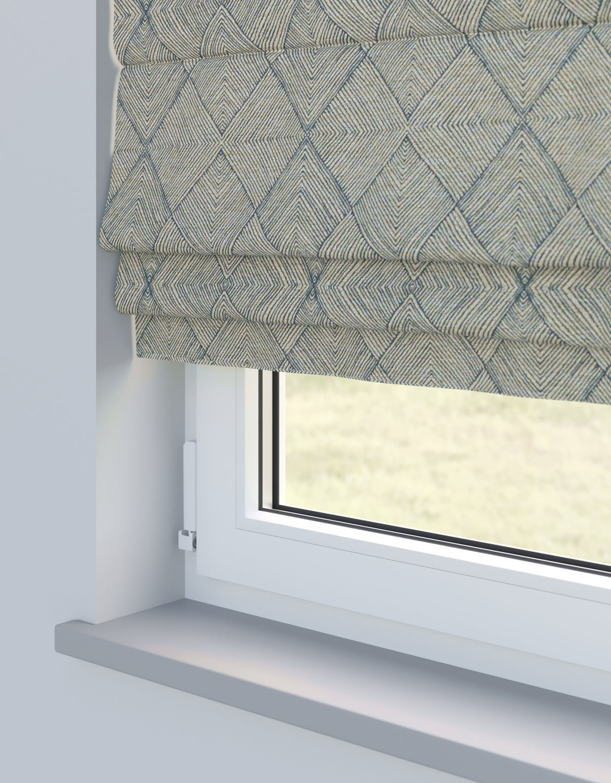 Arena Silva Mallard Roman Blind