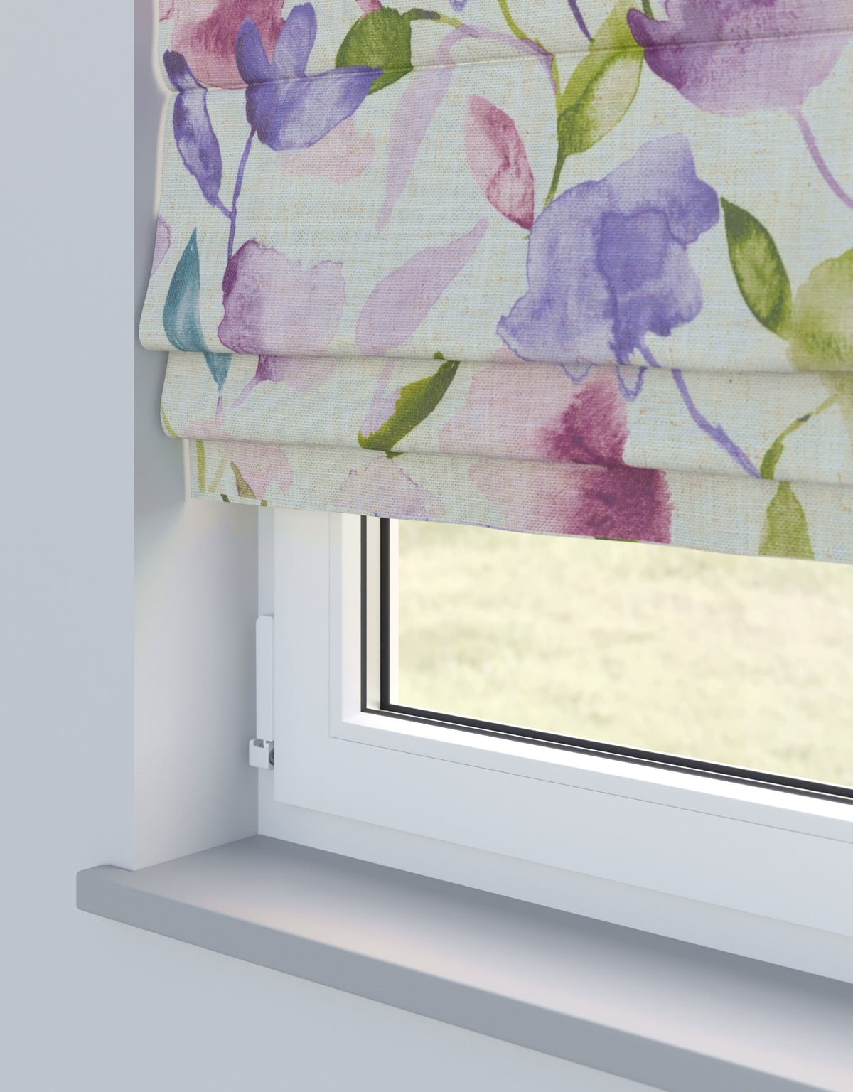 Arena Skyler Plum Roman Blind