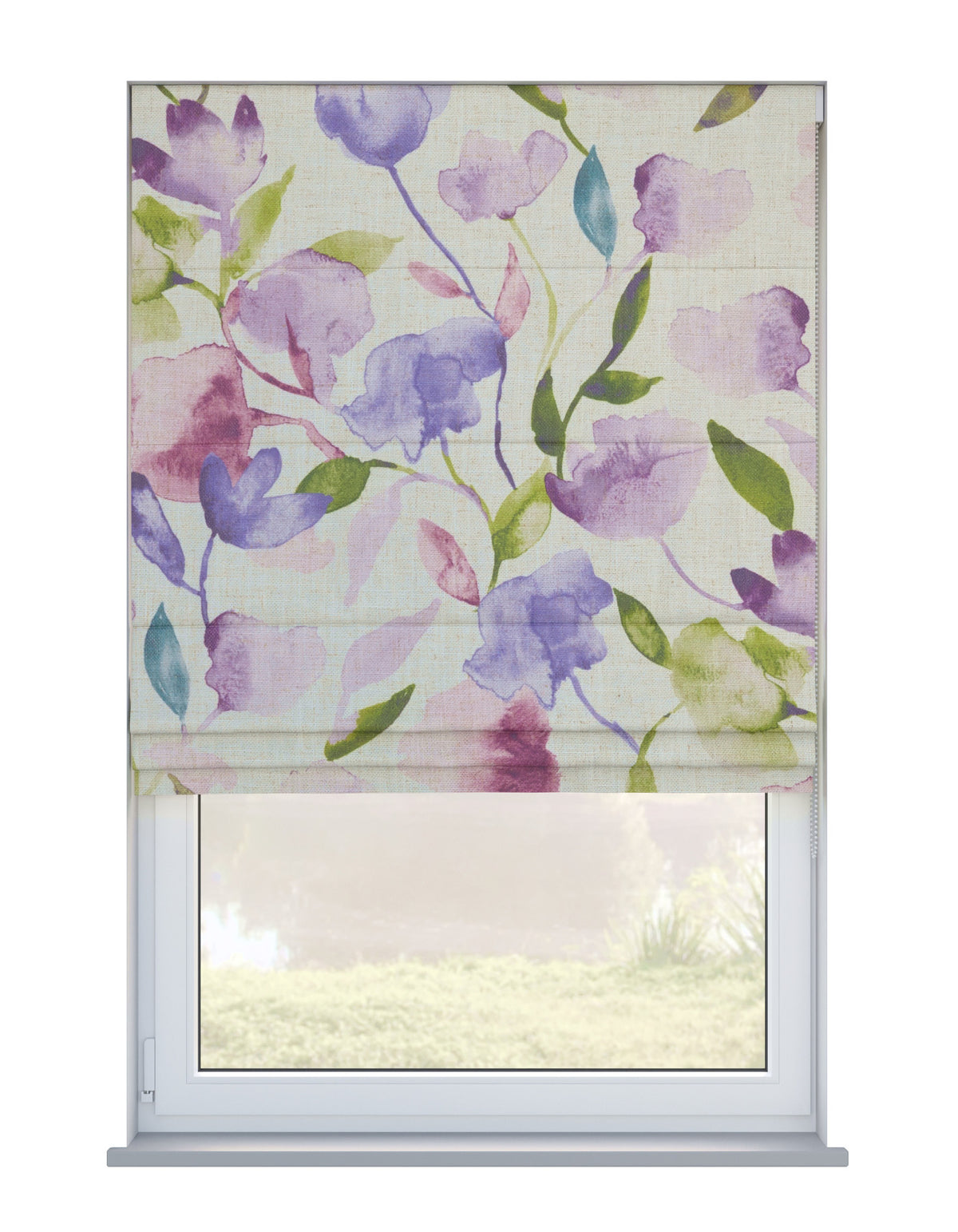 Arena Skyler Plum Roman Blind