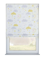 Arena Sleepy Sky Pastel Roman Blind