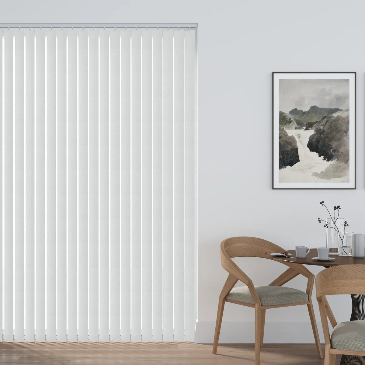 Emery White Vertical Blind