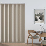 Linenweave Graphite Vertical Replacement Blind Slat