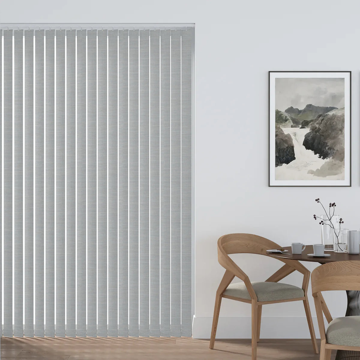 Linenweave Iron Vertical Blind