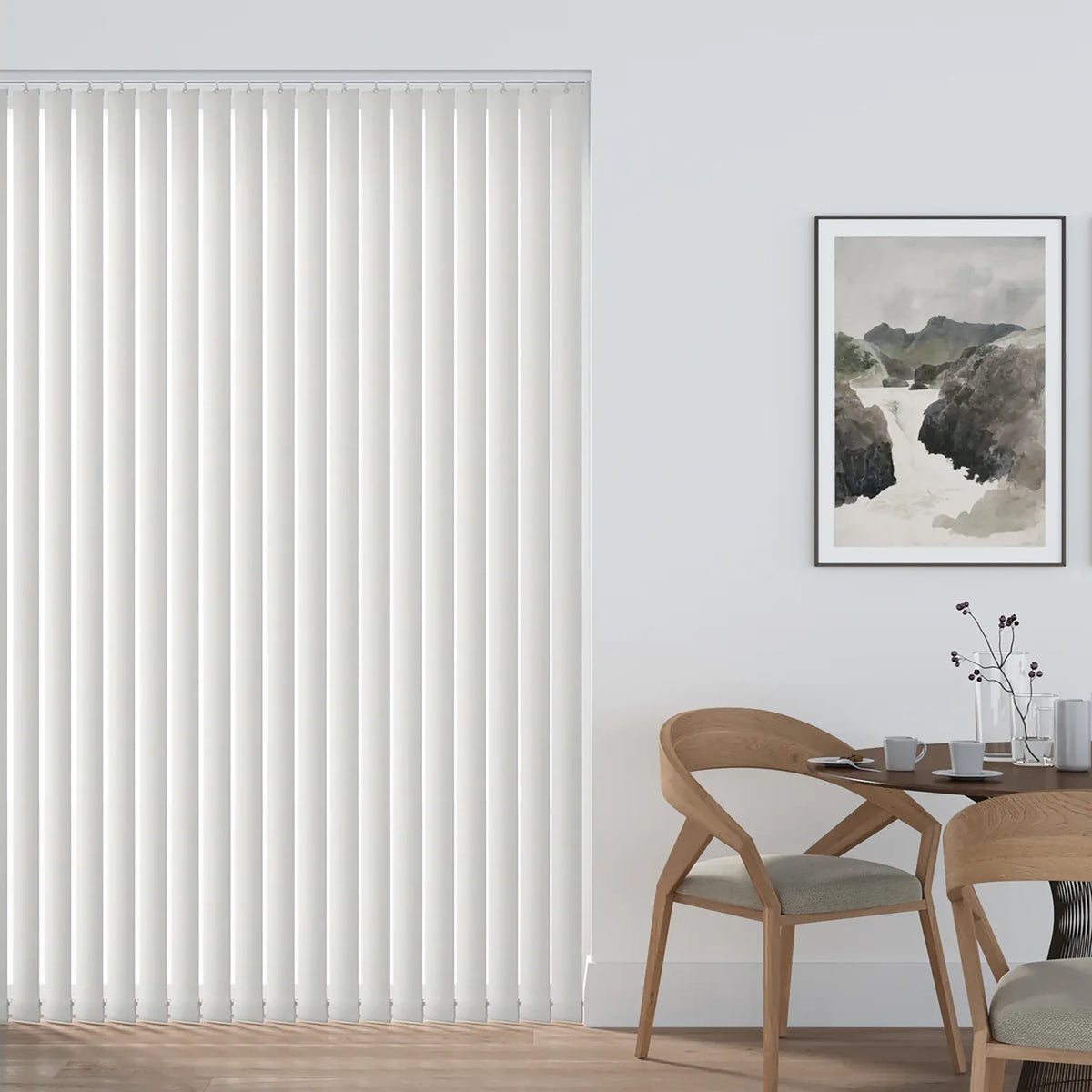 Linenweave Moonstone Vertical Blind