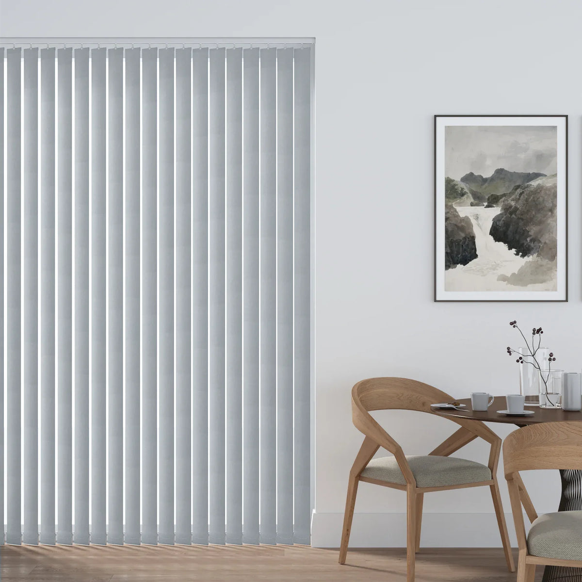 Marine Light Grey Vertical Replacement Blind Slat