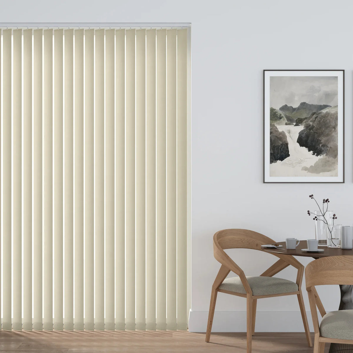 Palette Fr Beige Vertical Blind