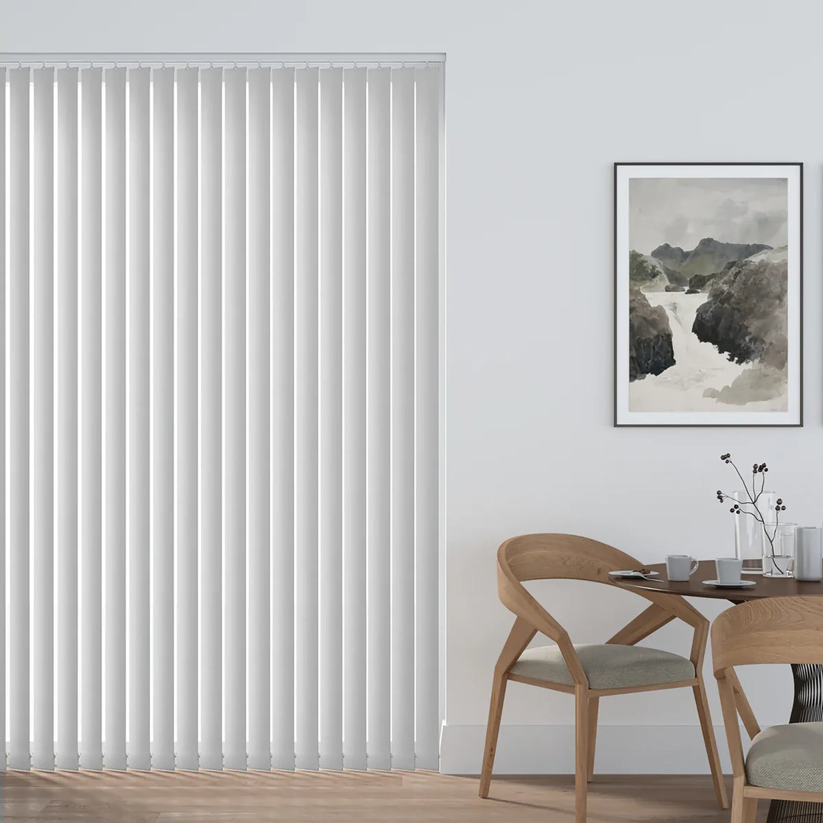 Palette Fr Bright White Vertical Replacement Blind Slat