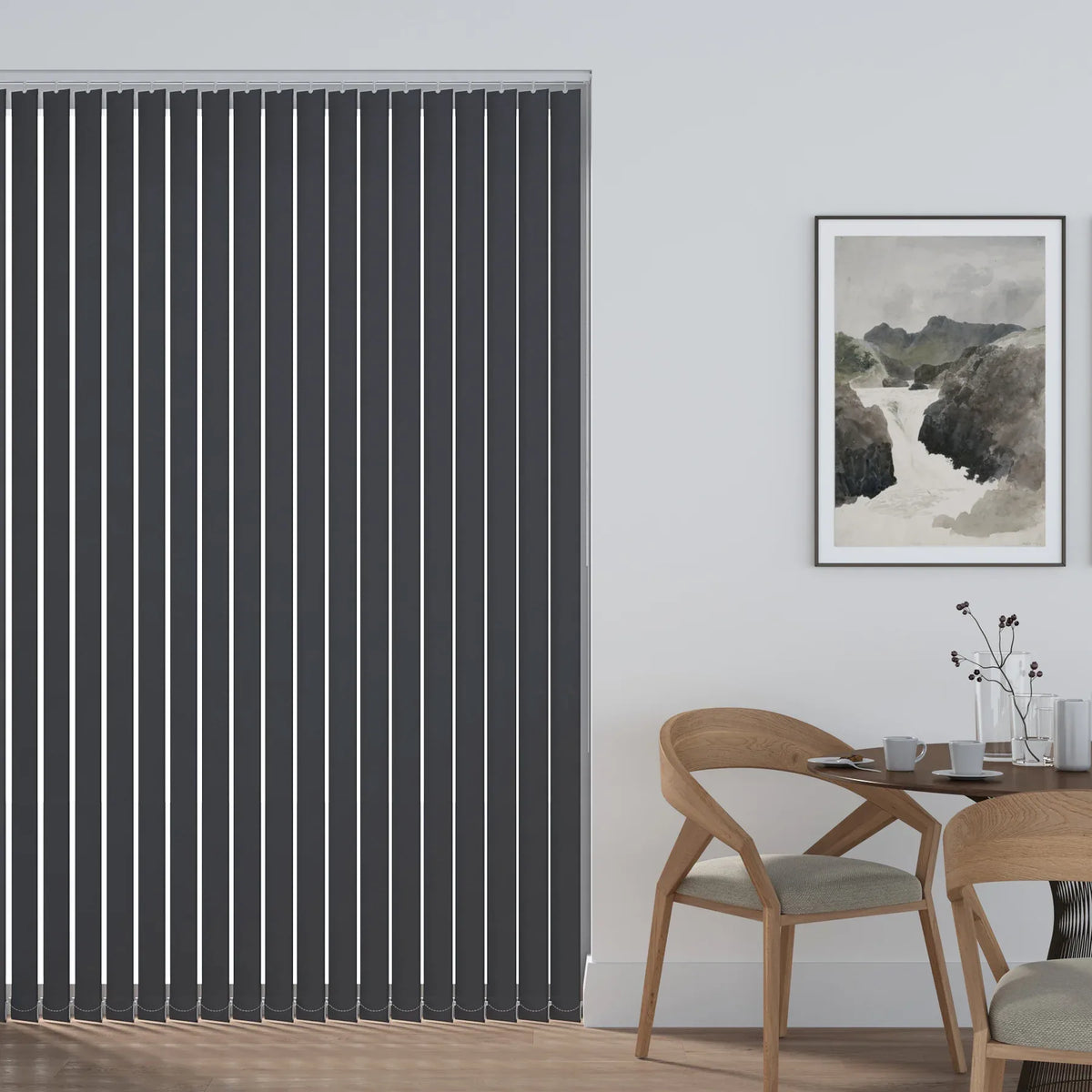 Palette Fr Charcoal Vertical Blind