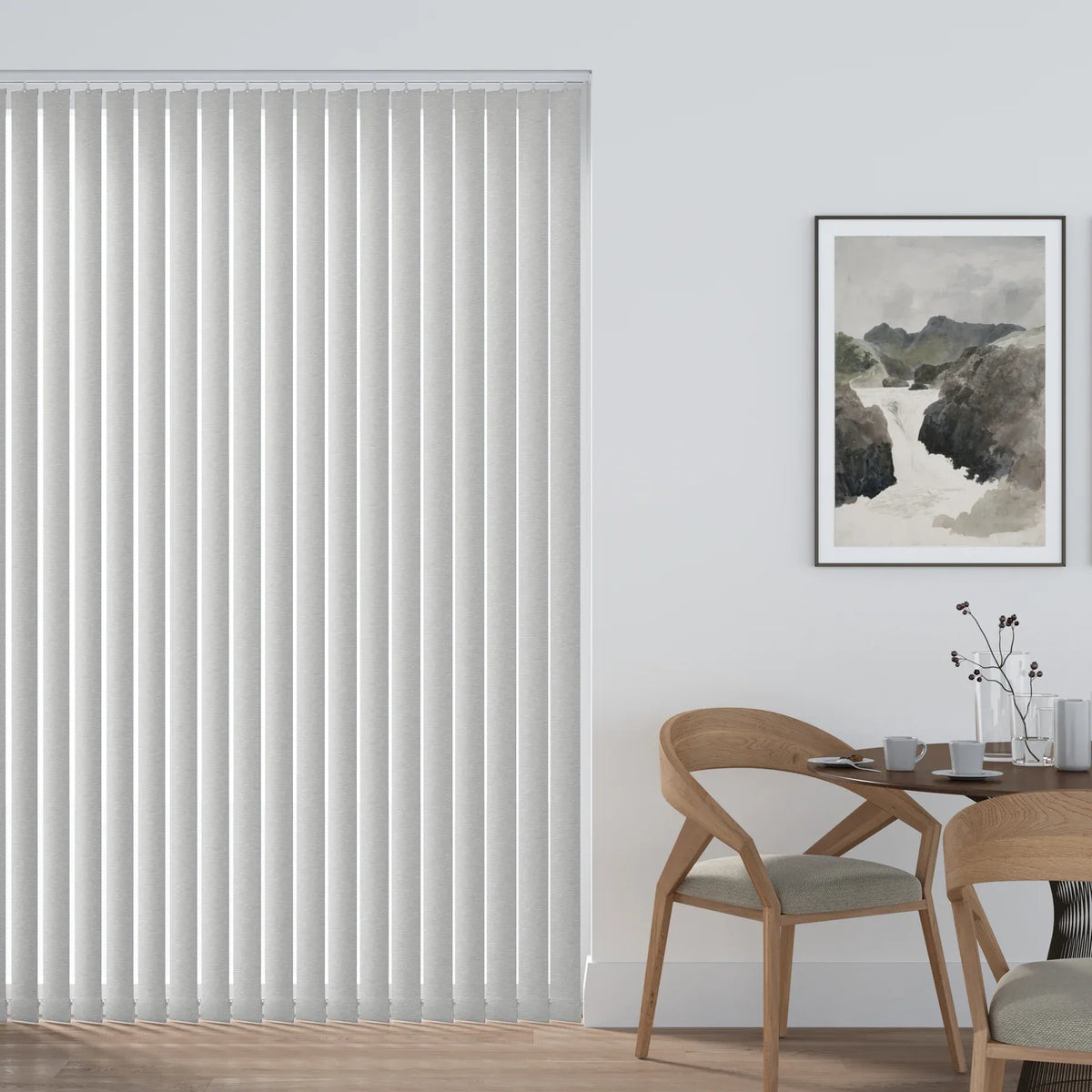 Panache Snowcap Vertical Blind