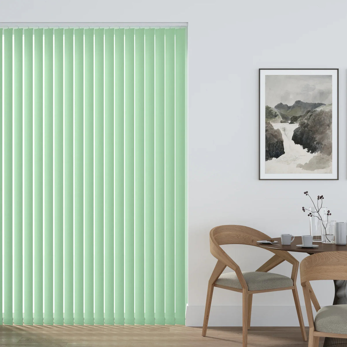 Polaris Cool Mint Vertical Blind