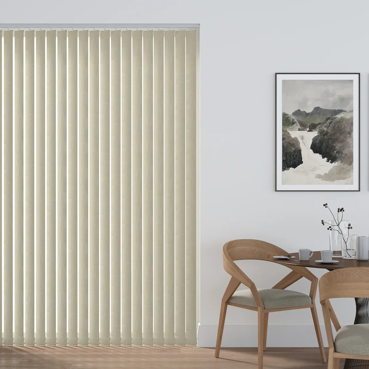 Shantung Magnolia Vertical Replacement Blind Slat