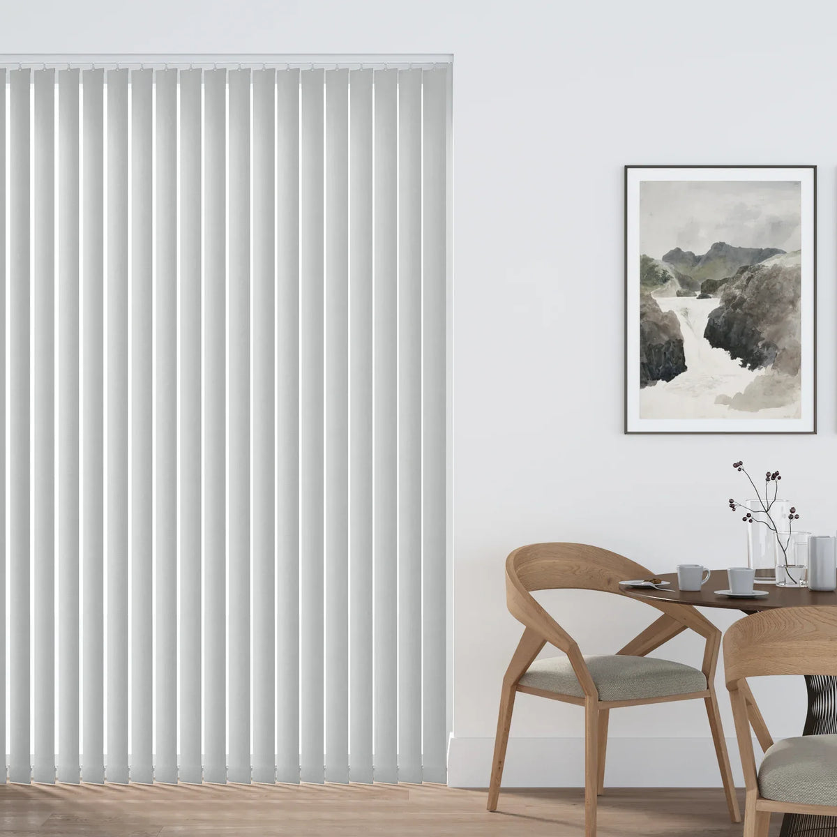 Urban Fr Grey Vertical Blind