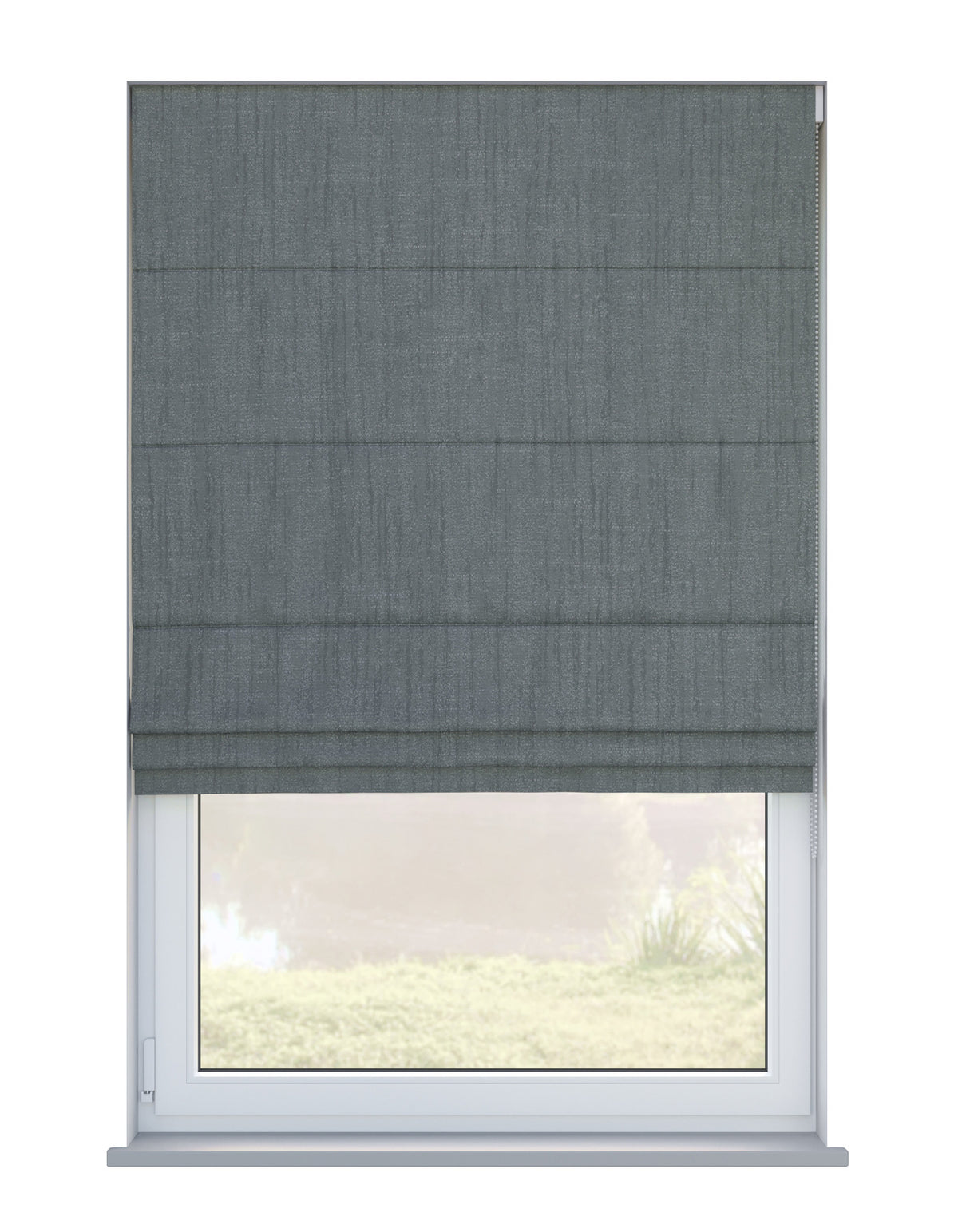 Arena Charcoal Roman Blind
