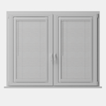 Perfect Fit No Drill Metal Blind - Alpine - 25mm