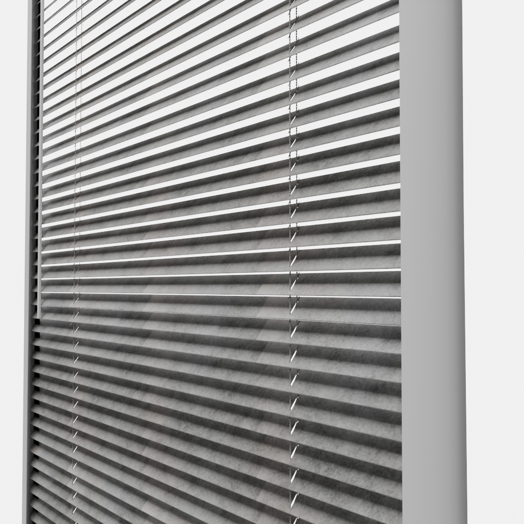 Perfect Fit Metal Blind - Antique Silver - 25mm