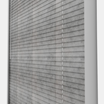 Perfect Fit No Drill Metal Blind - Antique Silver - 25mm