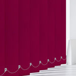Aqualush Red Vertical Blind Slat