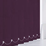Aqualush Wine Vertical Blind Slat