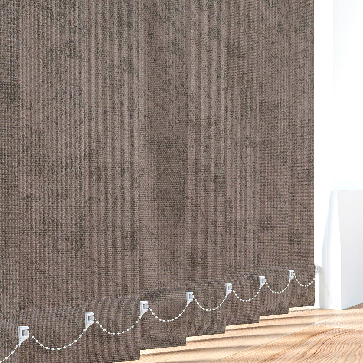 Aquamar Cappuccino Vertical Blind