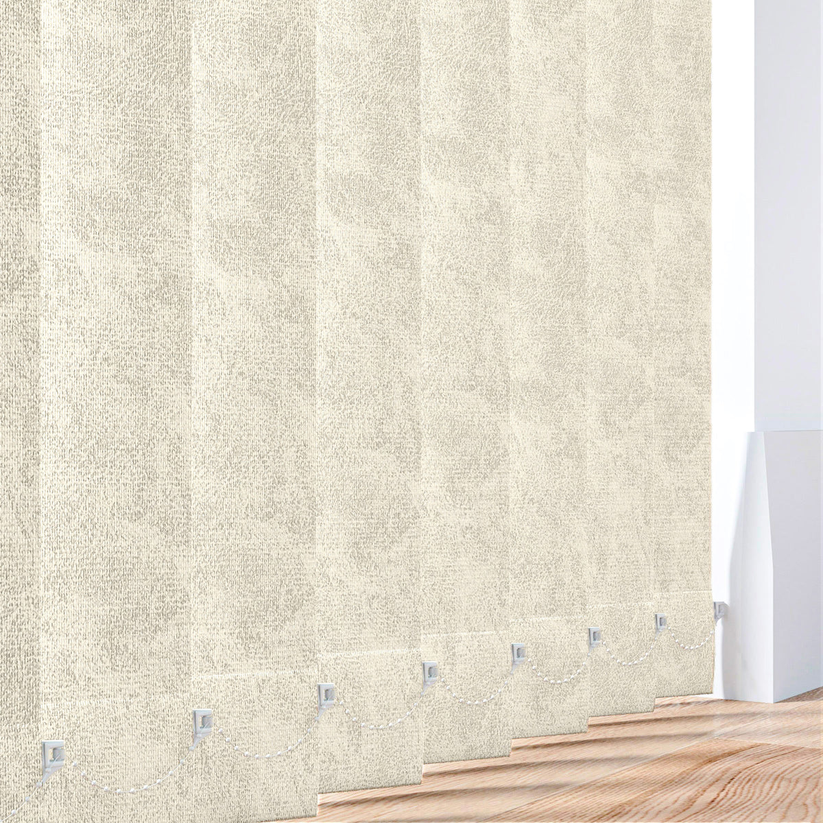 Aquamar Cream Vertical Blind