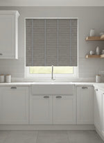 Aquawood Night Fall Faux Wooden Blind With Tape - 50mm