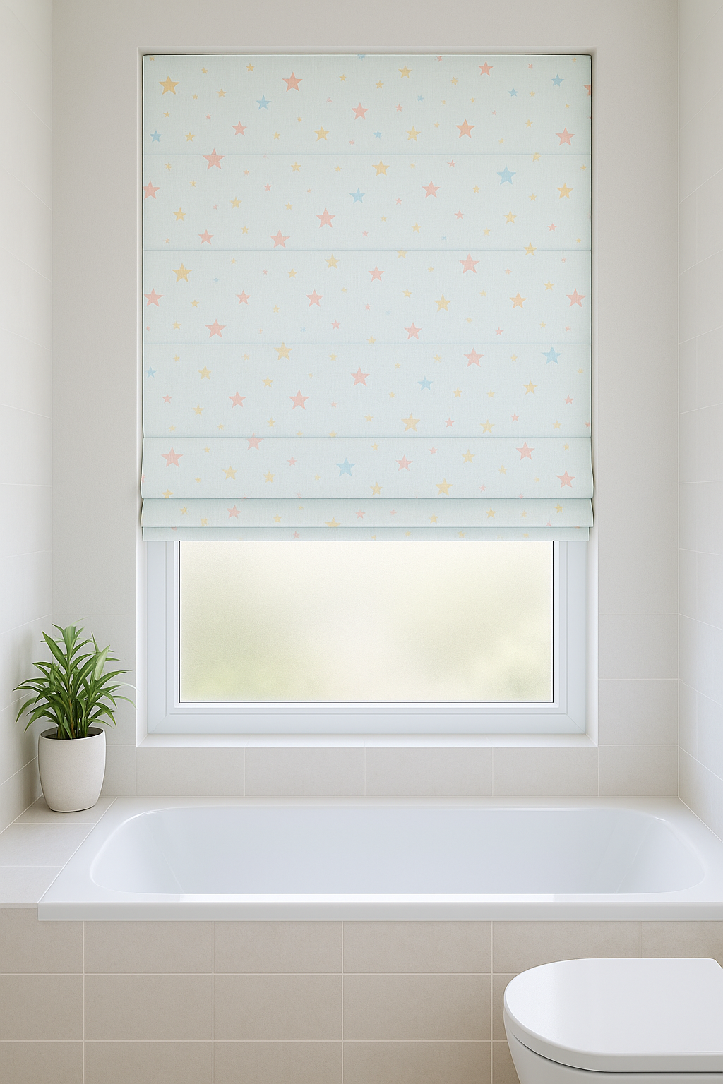 Arena Little Star Sorbet Roman Blind