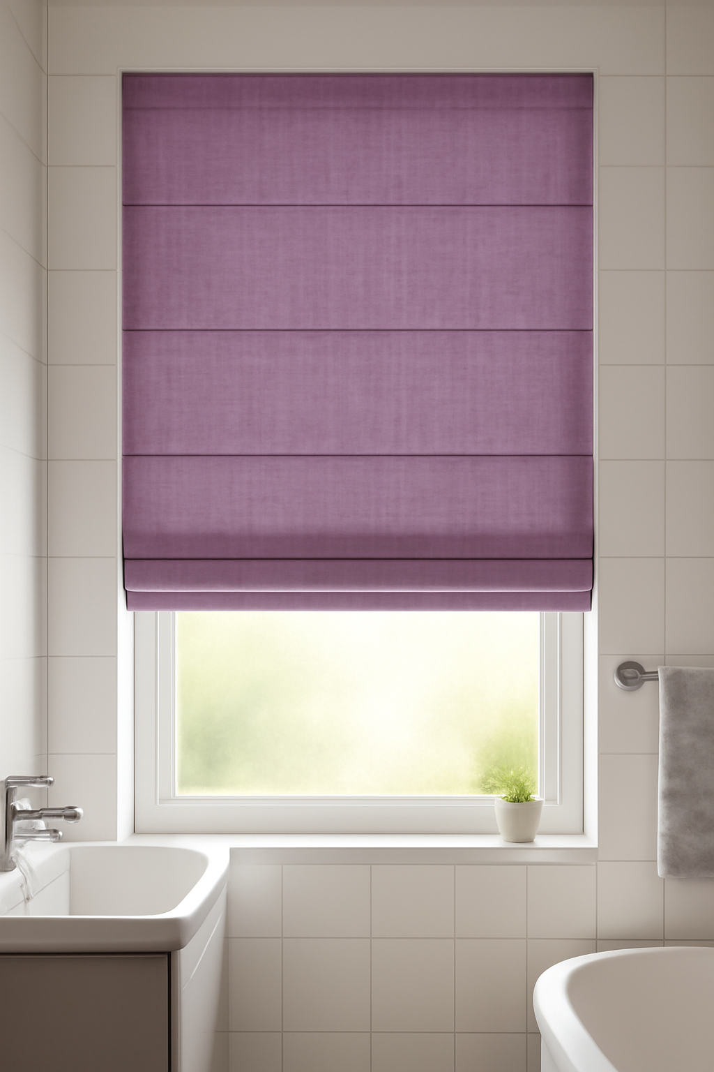 Arena Novara Purple Haze Roman Blind