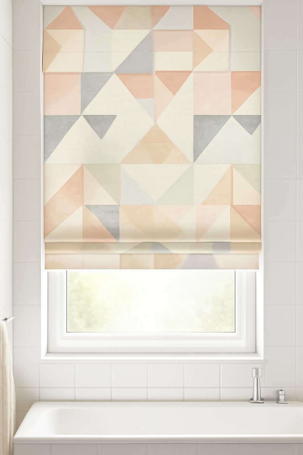 Arena Roscoe Blush Roman Blind