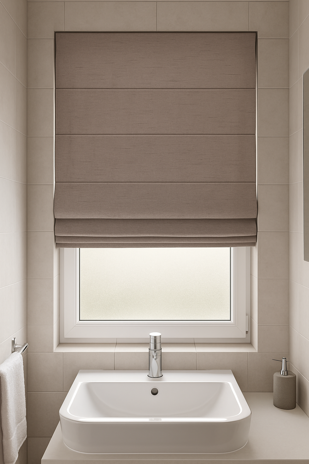 Arena Ambience Greylac Roman Blind