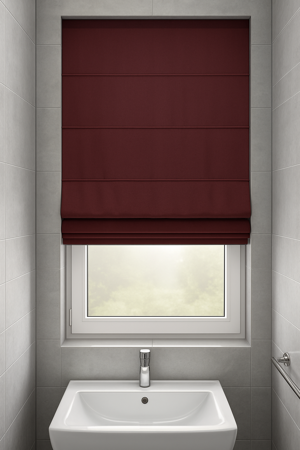 Arena Ambience Merlot Roman Blind