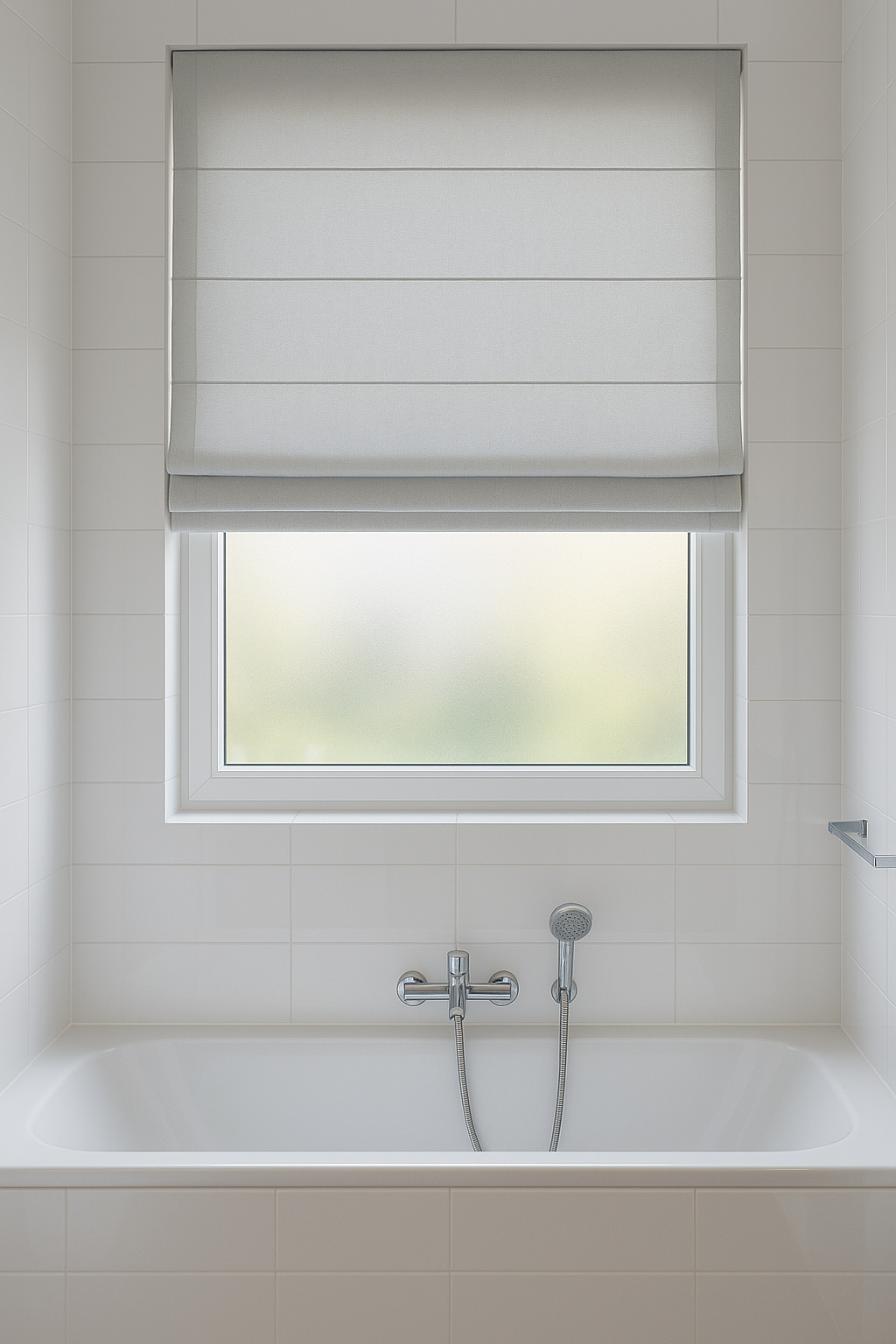 Arena Ambience Pewter Roman Blind