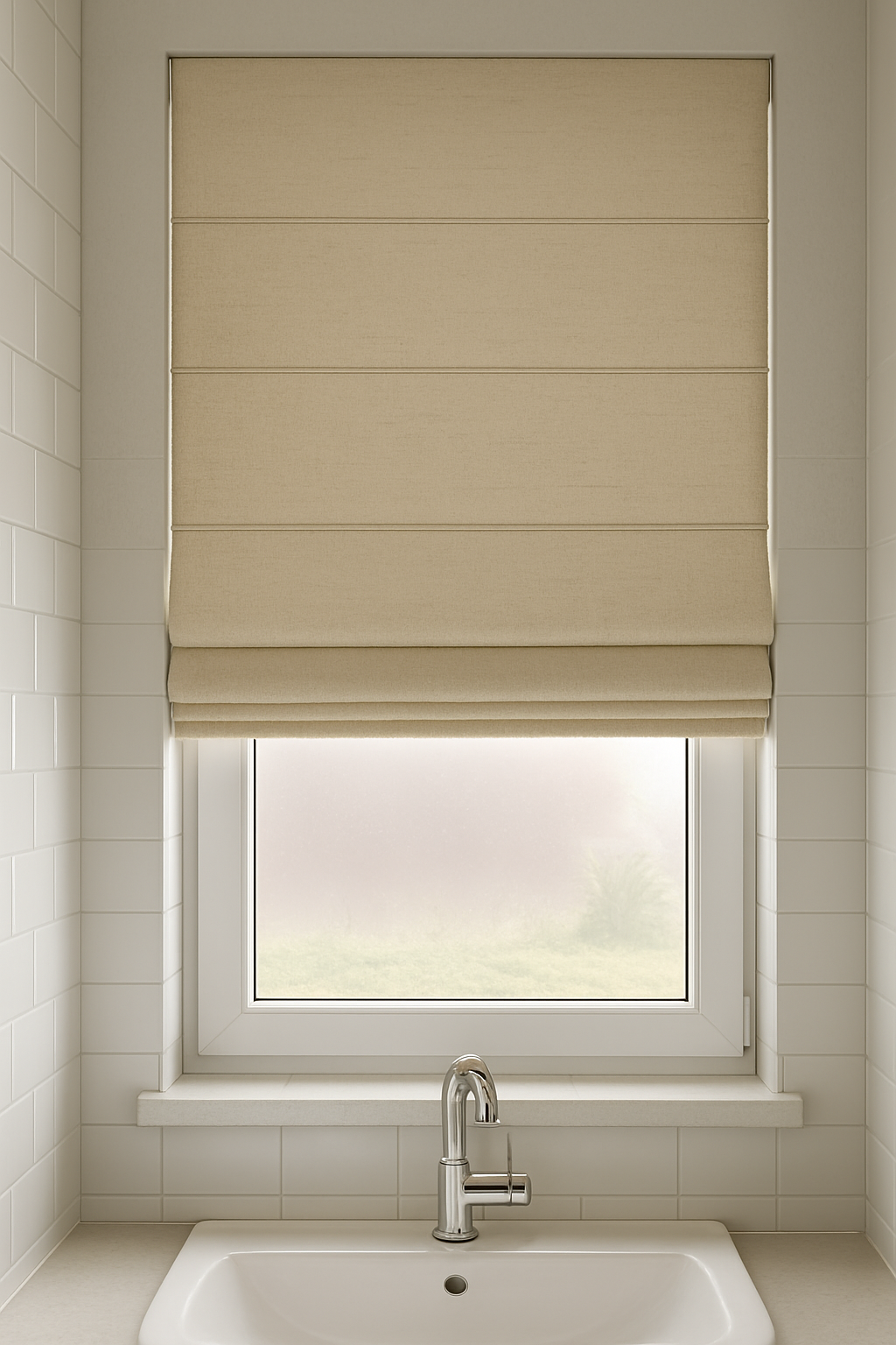Arena Ambience Rosemist Roman Blind