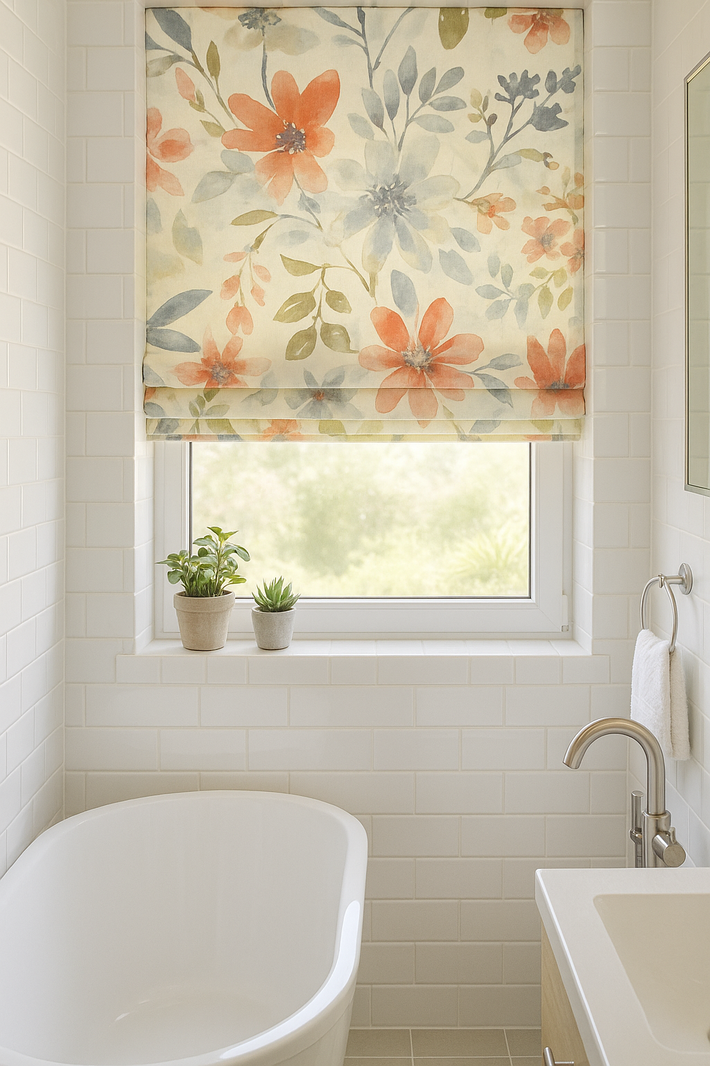 Arena Amira Cranberry Roman Blind