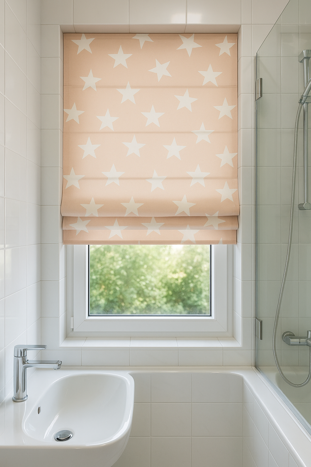 Arena Ariella Blush Roman Blind