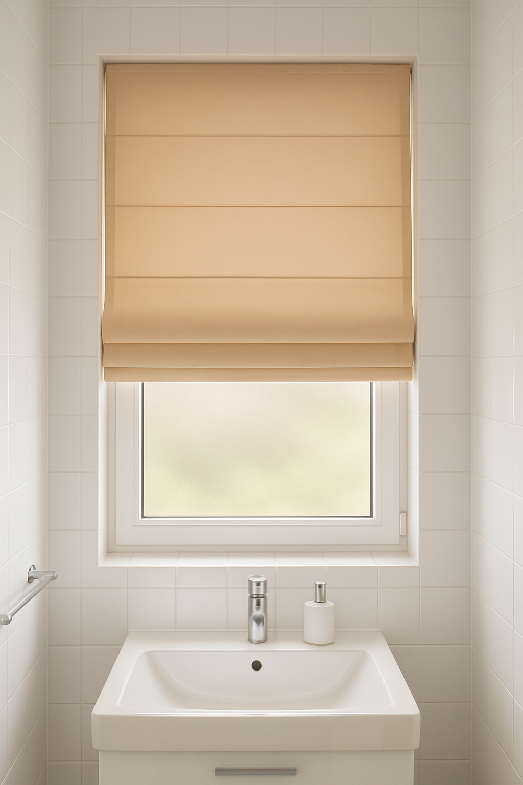 Arena Hampton Taupe Roman Blind