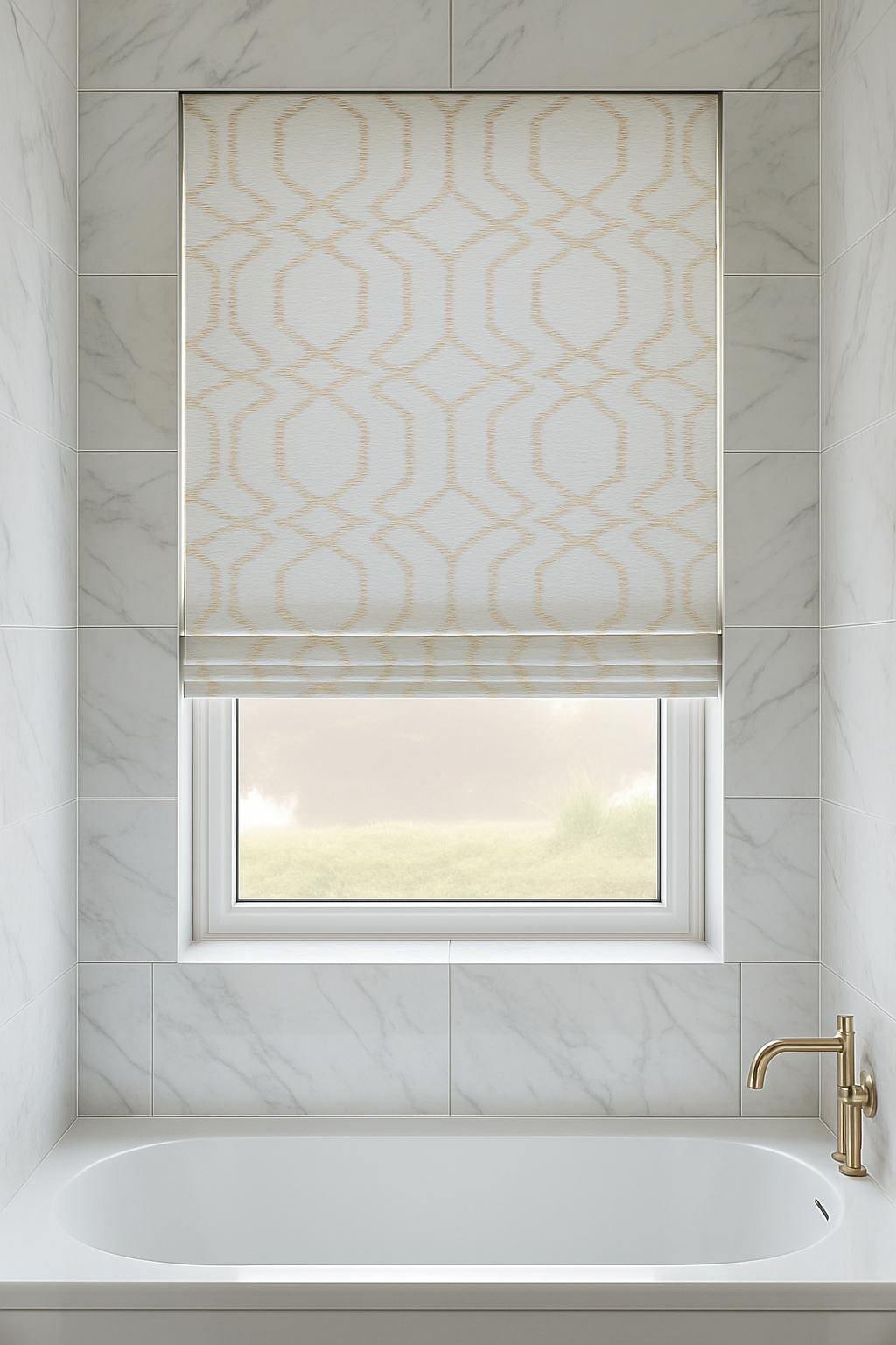 Arena Kerala Pearl Roman Blind