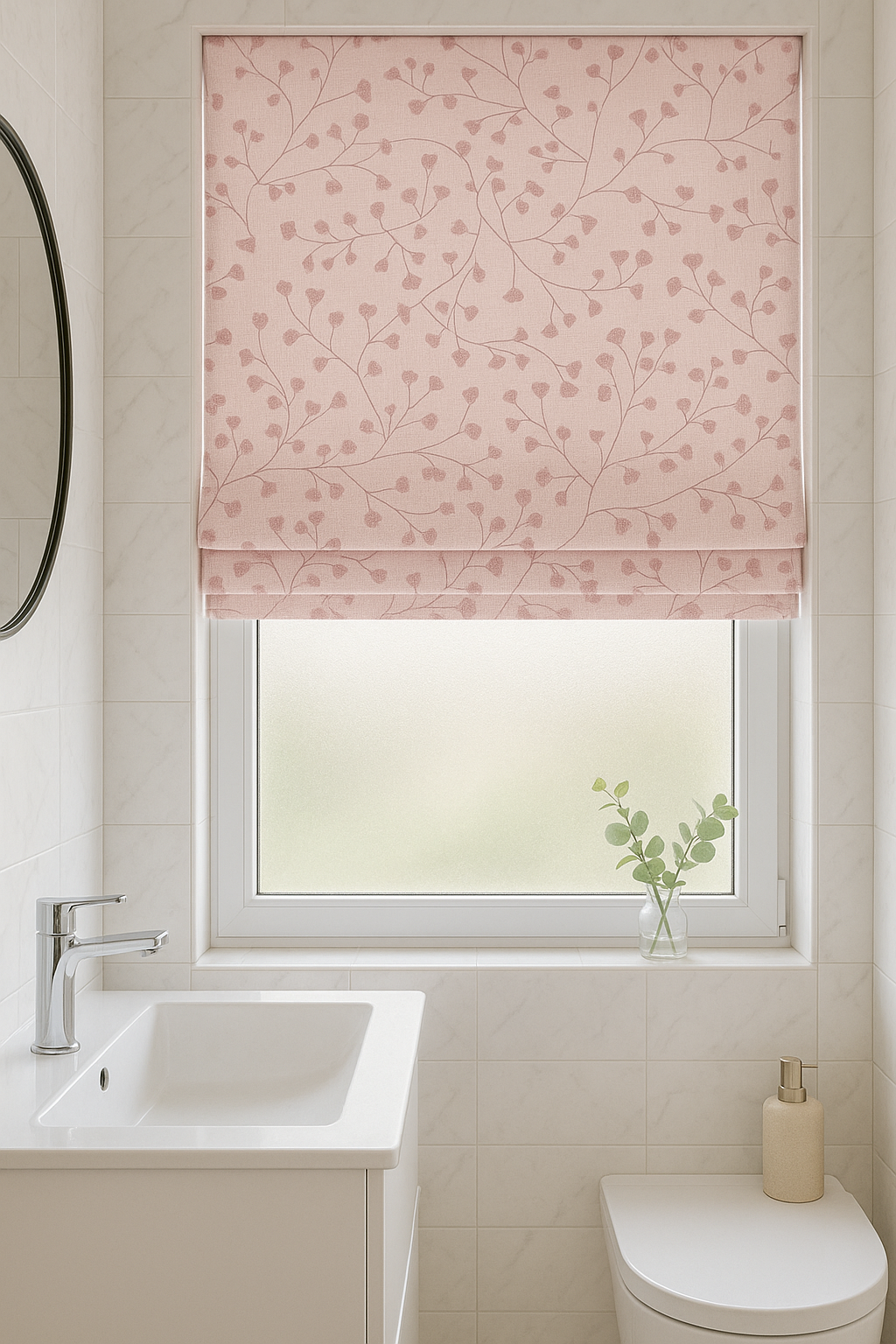 Arena Kyoto Mauve Roman Blind