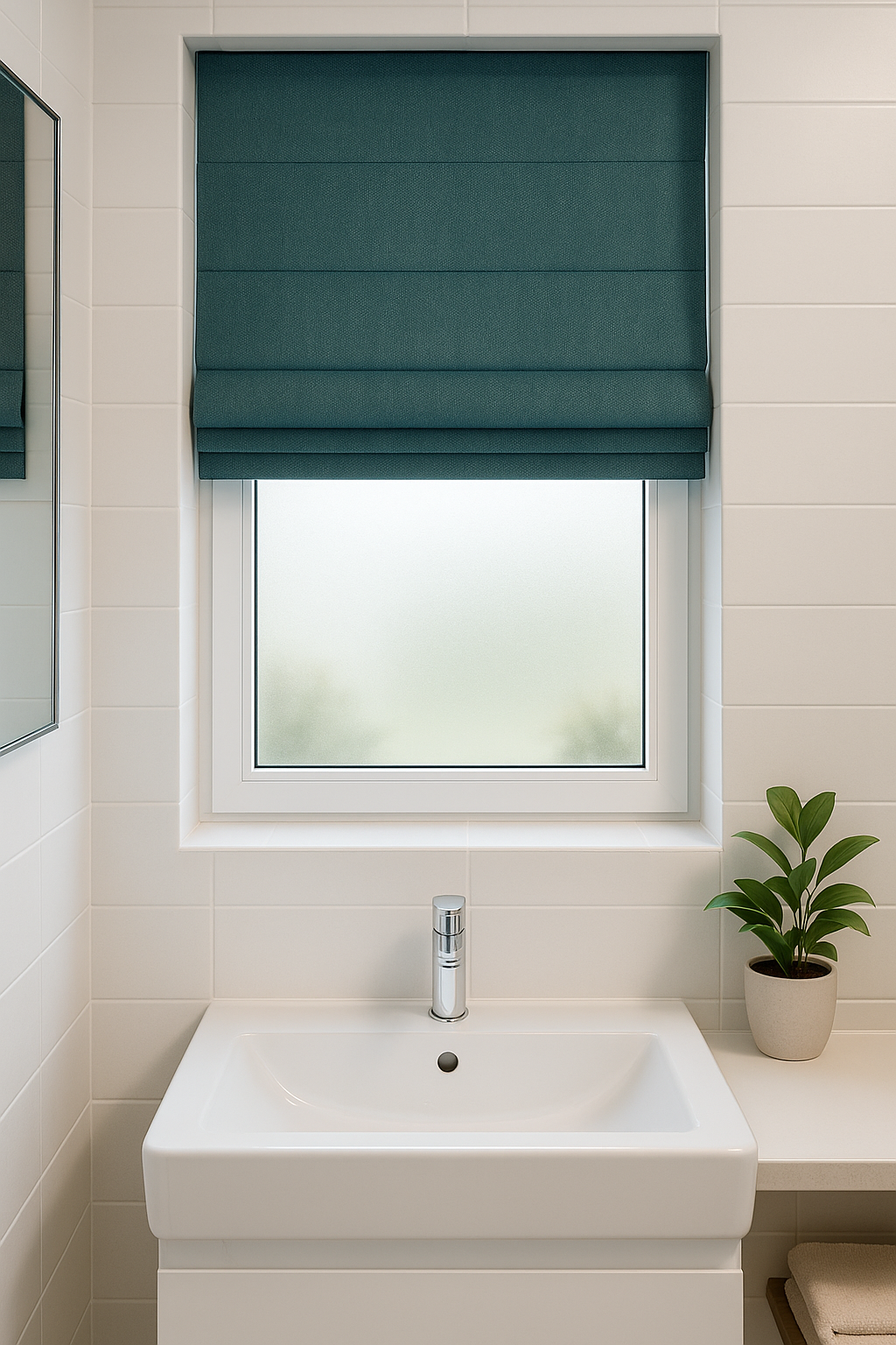 Arena Linaria Juniper Roman Blind