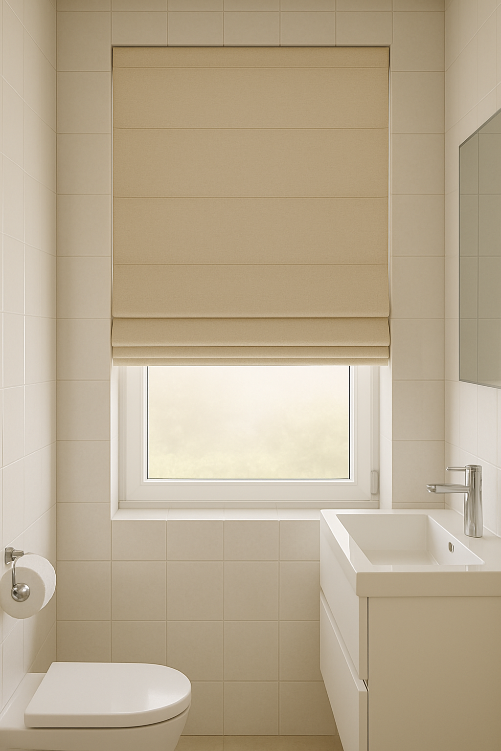 Arena Linaria Oat Roman Blind