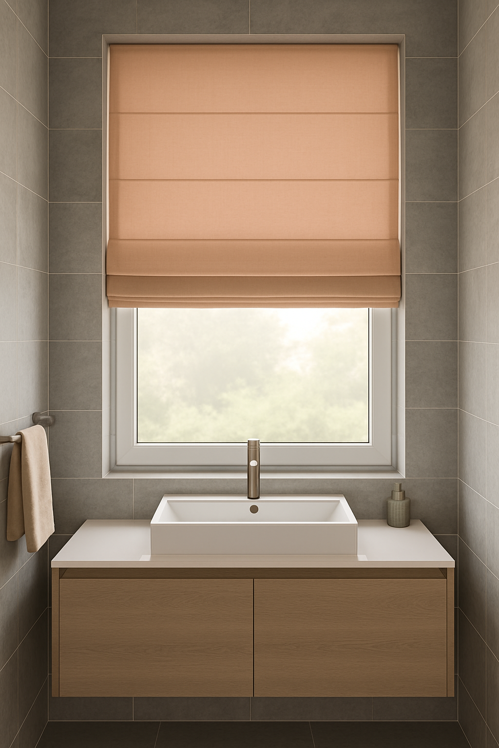 Arena Linaria Taffy Roman Blind