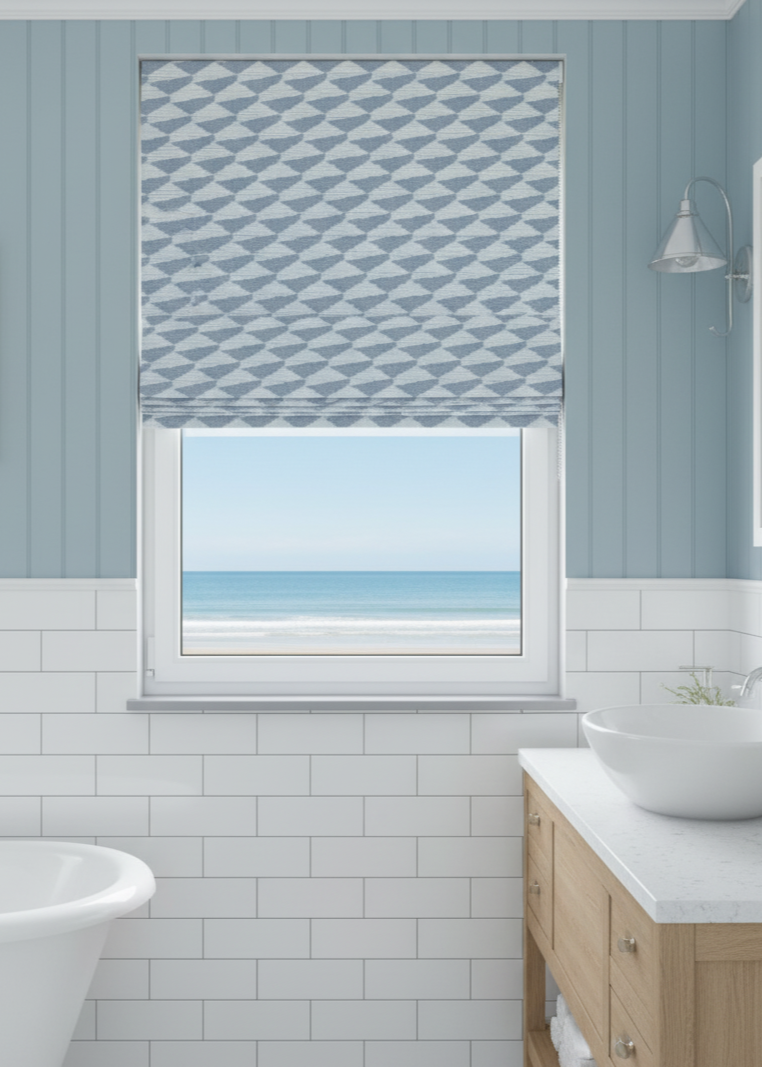 Arena Mode Silver Roman Blind