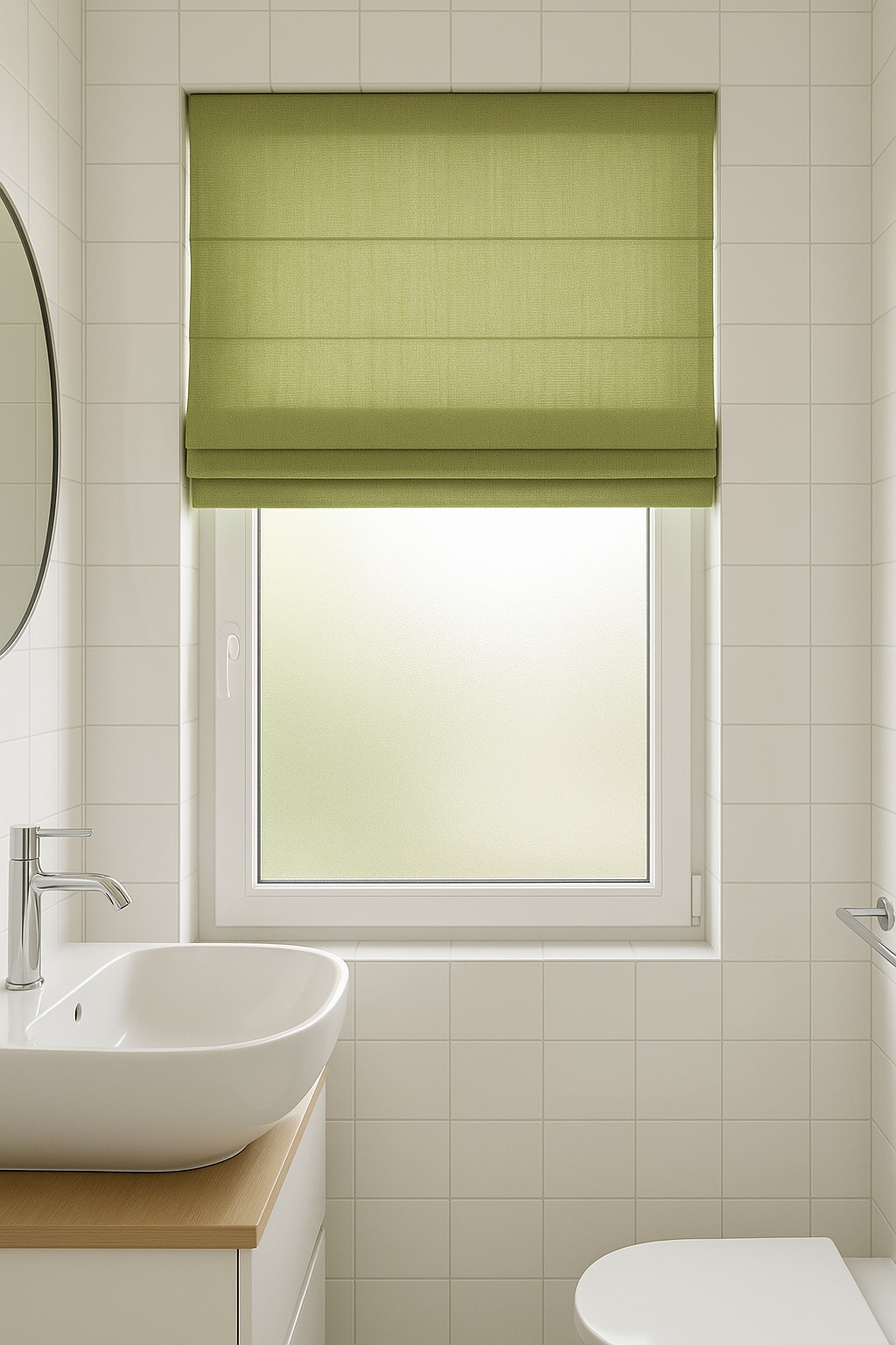 Arena Novara Peppermint Roman Blind