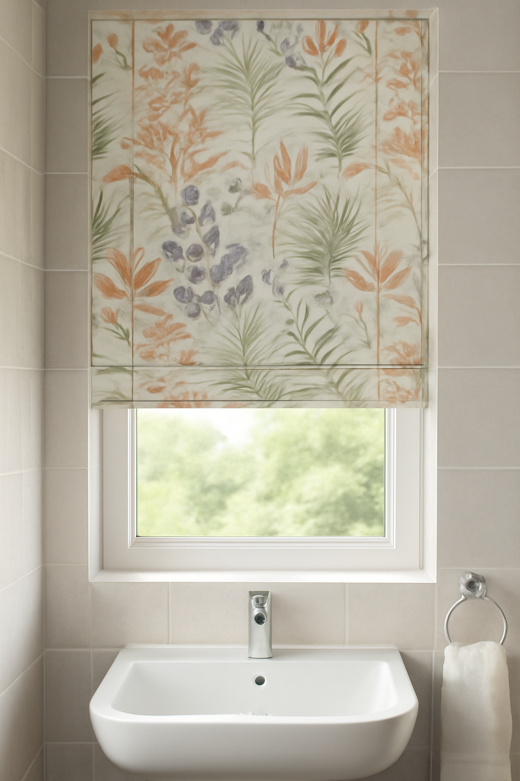 Arena Quinta Cinnamon Roman Blind