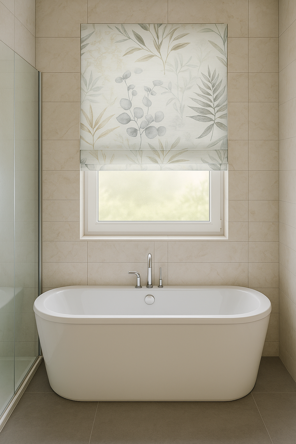 Arena Quinta Natural Roman Blind