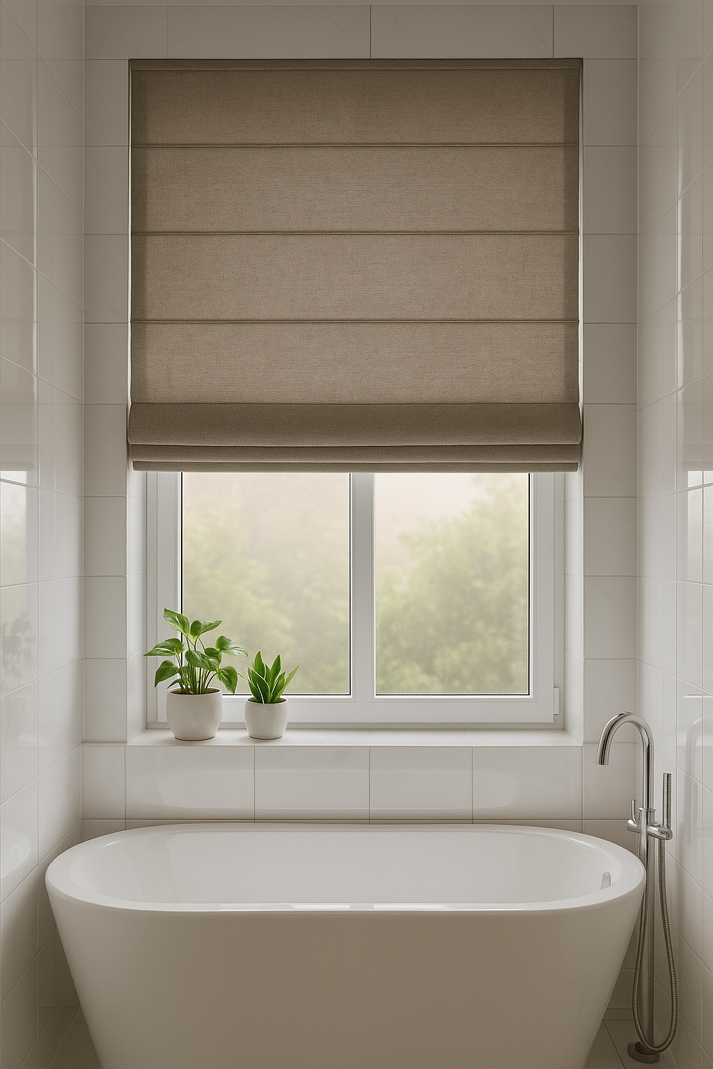 Arena Ravello Cloud Roman Blind